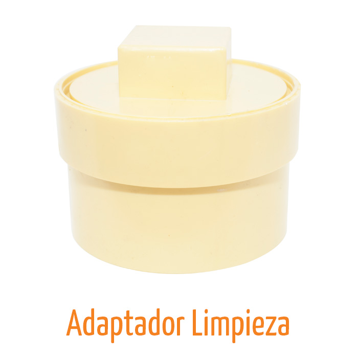 Adaptador PVC Limpieza